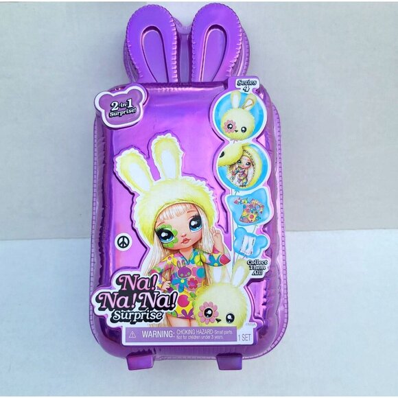 MGA Entertainment Other - Na Na Na Surprise 2-in-1 Fashion Doll Plush Purse Outfit Shoes NEW SEALED